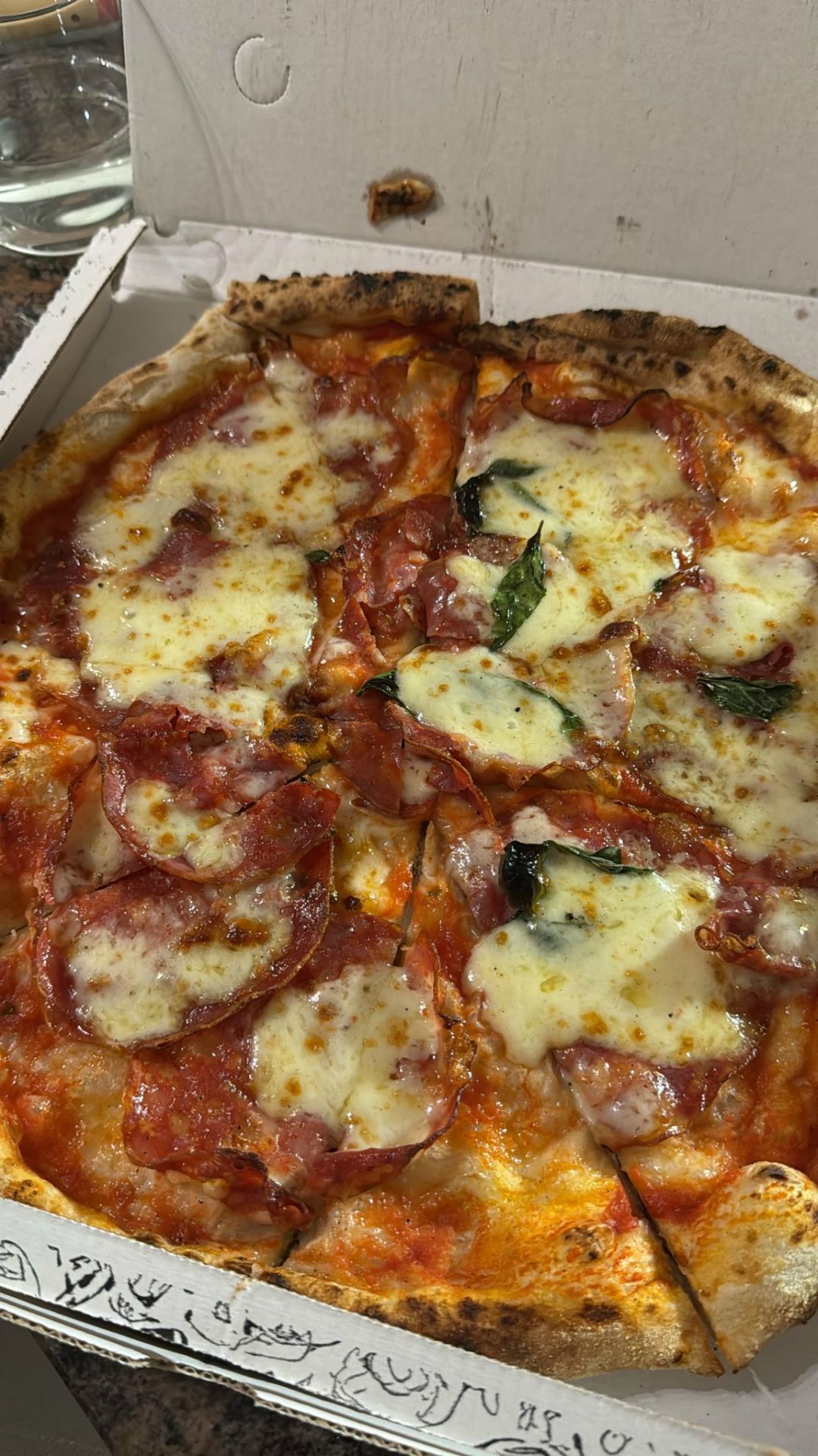 Pizza Calabrese (scharf) - Ø32cm
